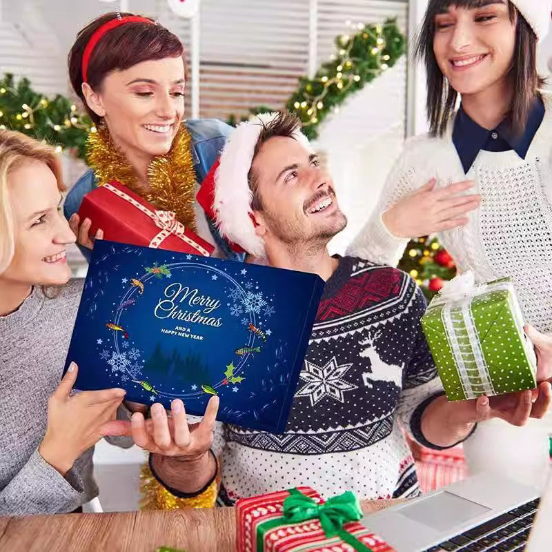 🎉🥰🎄Weihnachts-Countdown-Angelset, tägliche Angelüberraschungen🎄