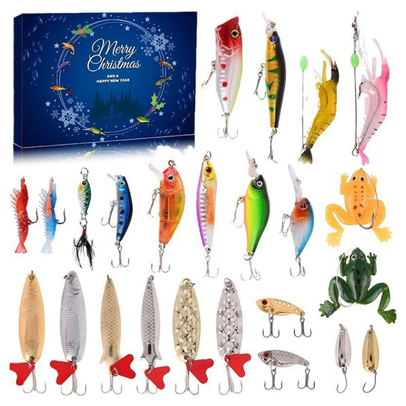 🎉🥰🎄Weihnachts-Countdown-Angelset, tägliche Angelüberraschungen🎄