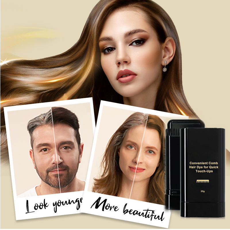 🔥Black-Friday-Mega-Angebot – 50 % Rabatt!🔥Temporäre Haarfärbemaske mit Applikationskamm - Sofortige Grauabdeckung für Haare & Bart