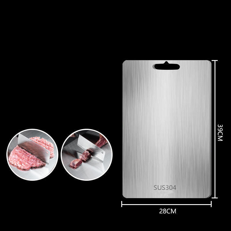 🔥2026 Kitchen Hot Sale 49% OFF🔥Antibakterielles Schneidebrett aus Edelstahl