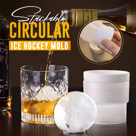🎁Kaufen Sie 1 und erhalten Sie 9 gratis🎁Lebensmittelqualität stapelbar langsam schmelzende DIY-Eiskugel für Cocktail Whiskey