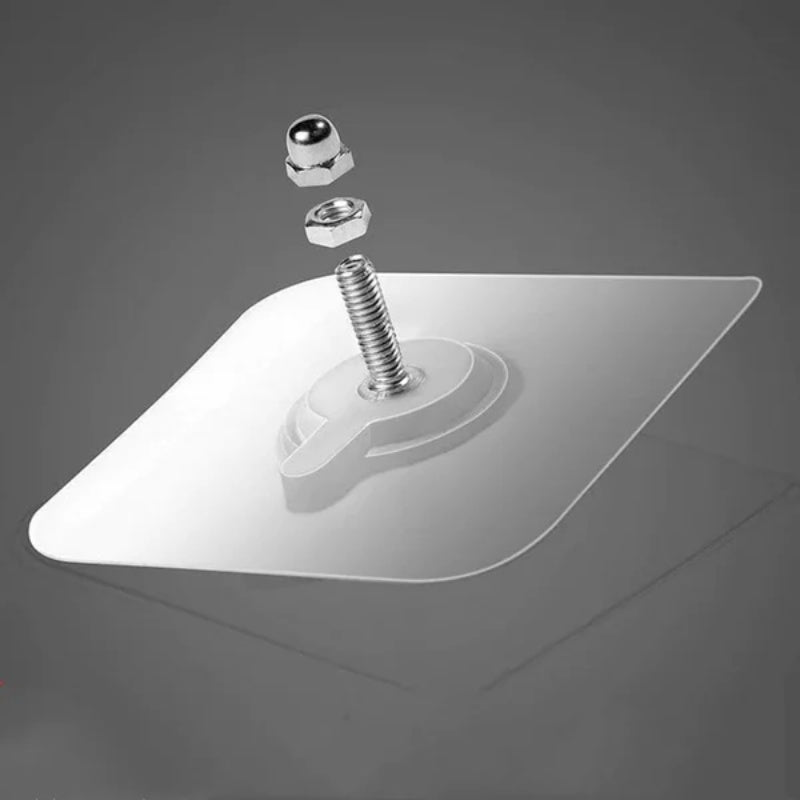 ⏳Limitiertes 50 % Rabatt⏰Selbstklebender Haken ohne Schrauben und Bohren – starker Halt, keine Beschädigung der Wand und trägt bis zu 2 kg 🔩🧱