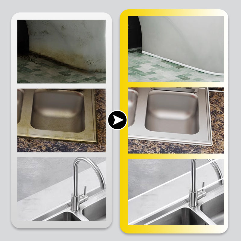 🏠⏳Begrenzte Zeit 50% Rabatt💥Multifunktionale wasserdichte weiße Dichtungsmasse mit Schaber