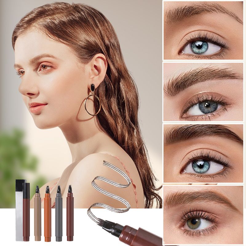 🎁 1 kaufen, 1 GRATIS! 💄 4-in-1 Augenbrauenstift