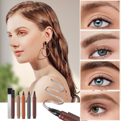 🎁 1 kaufen, 1 GRATIS! 💄 4-in-1 Augenbrauenstift