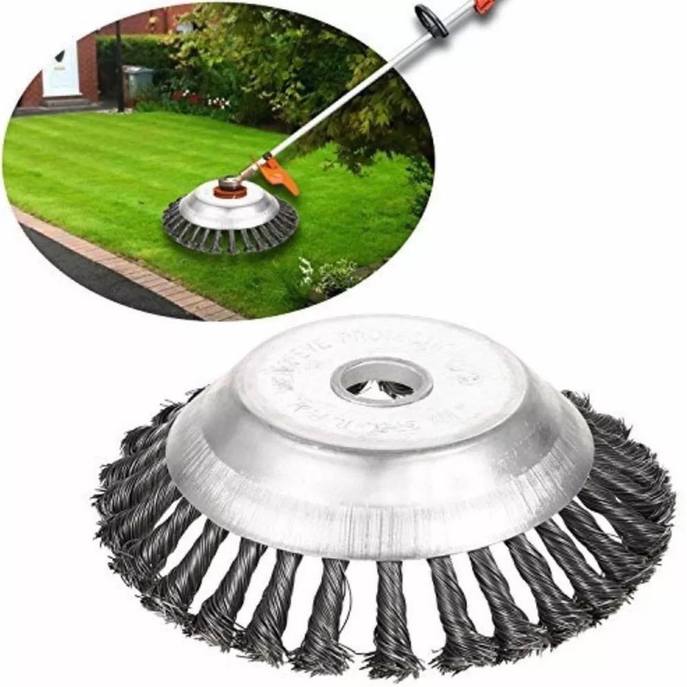 🌿🏆 50% RABATT! Garten-Unkrautbürsten-Rasenmäher – Entfernt Unkraut mühelos, auch zwischen Steinen & Fugen ✨