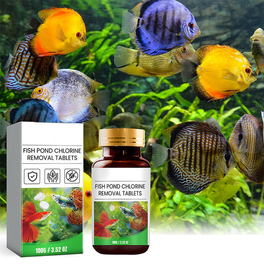 Chlorentfernungstabletten für Fischteiche und Aquarien