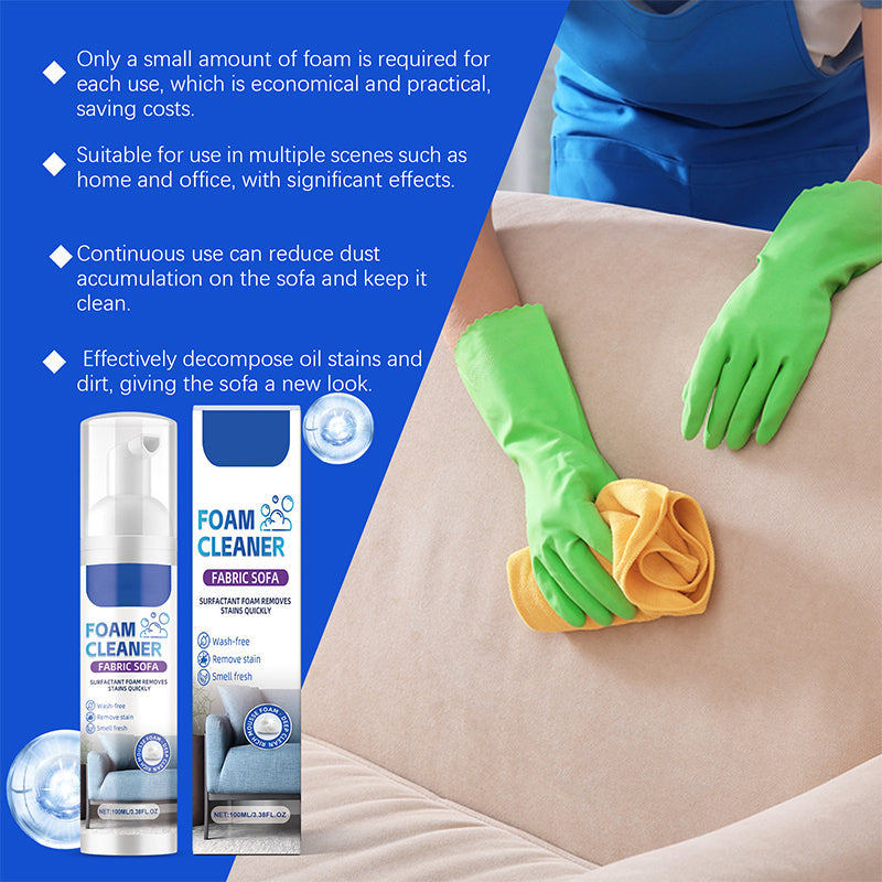 💨 Starke Reinigungsschaum Für Vorhänge & Stoffsofas | Fleckenentfernung, Frischer Duft ✨🧼