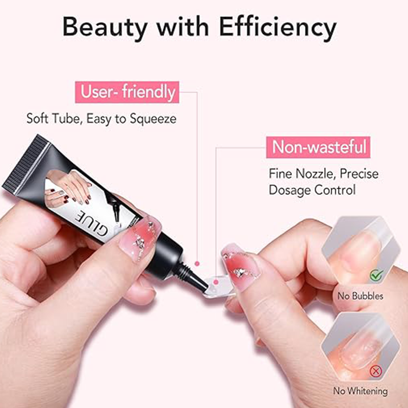 ⏳Kaufen Sie eins, erhalten Sie eins gratis ✨Neu verbesserter, schnell trocknender, halbflüssiger Nagelkleber (10 g) mit 10 ml Entferner🔥