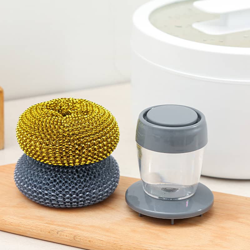 🧽 50% RABATT! 🍽️ Palm Bürste Abwaschbürste mit Integriertem Spülmittelspender – Praktisch, Ergonomisch & Ideal Für Effizientes Spülen In Der Küche 💧