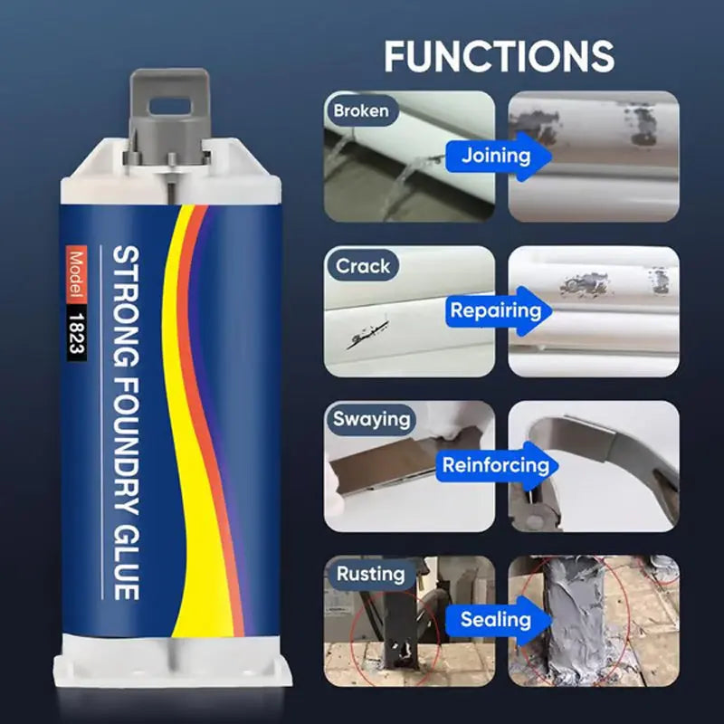 🧰 KAUFE 1, ERHALTE 1 GRATIS! 💎 Hochleistungs-Industrieklebstoff – Hitze- & Schlagfest, Schnellhärtend & Für Alle Materialien 🔥