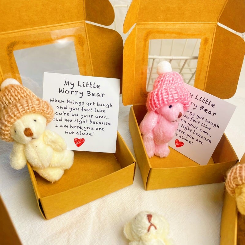 🔥Letzter Tag 50% Rabatt🎁Handgemachter Mini-Plüsch-Teddybär in Box🧸