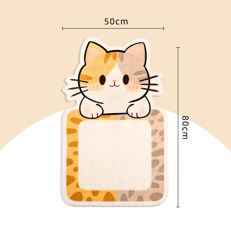 🐱Großer Verkauf 50% 0FF🔥🎁Wandmontiertes Katzenkratzbrett, keine Installation erforderlich