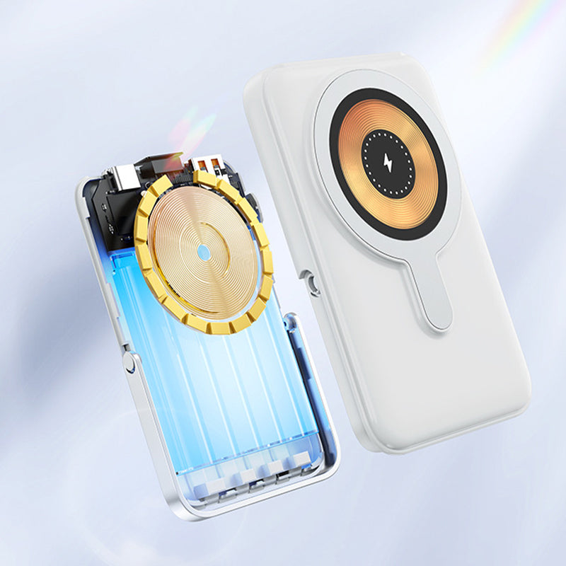🔋 50% RABATT! ⚡ Magnetische Levitation Mobile Power 10000mAh – Schnellladung, Ultradünn & Kabellos aufladbar 🧲