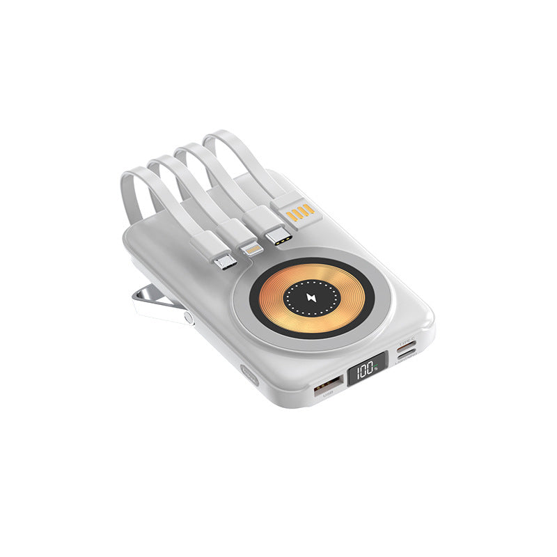 🔋 50% RABATT! ⚡ Magnetische Levitation Mobile Power 10000mAh – Schnellladung, Ultradünn & Kabellos aufladbar 🧲