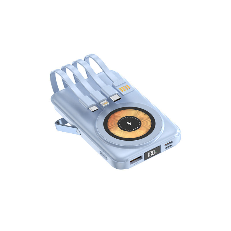 🔋 50% RABATT! ⚡ Magnetische Levitation Mobile Power 10000mAh – Schnellladung, Ultradünn & Kabellos aufladbar 🧲