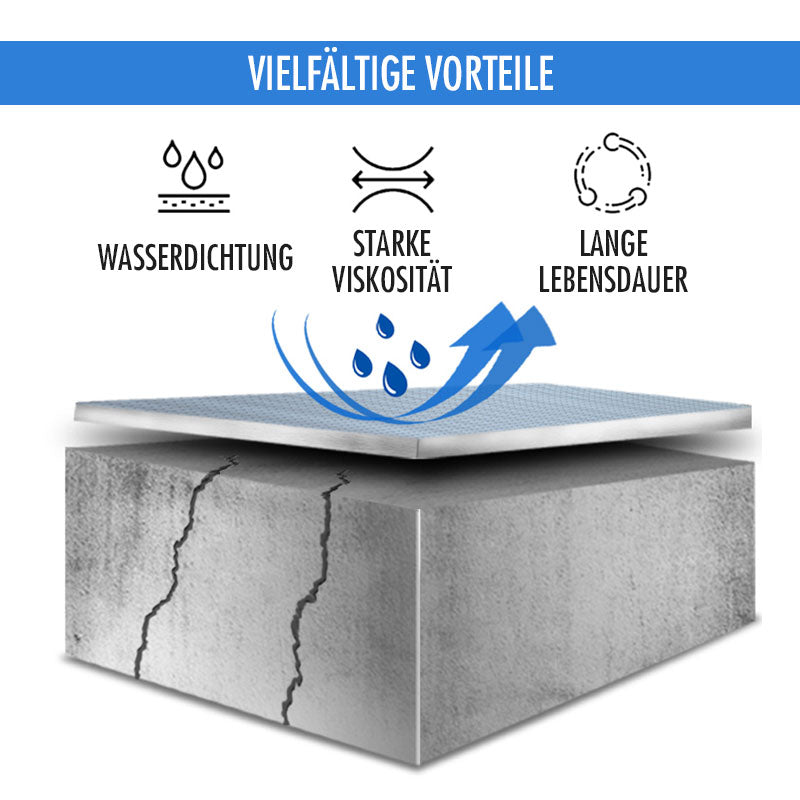 Super Klebriges & Wasserdichtes Aluminium-Folienband