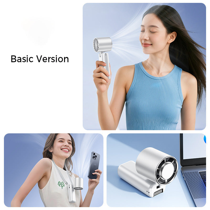 Tragbarer tragbarer und faltbarer leiser Ventilator