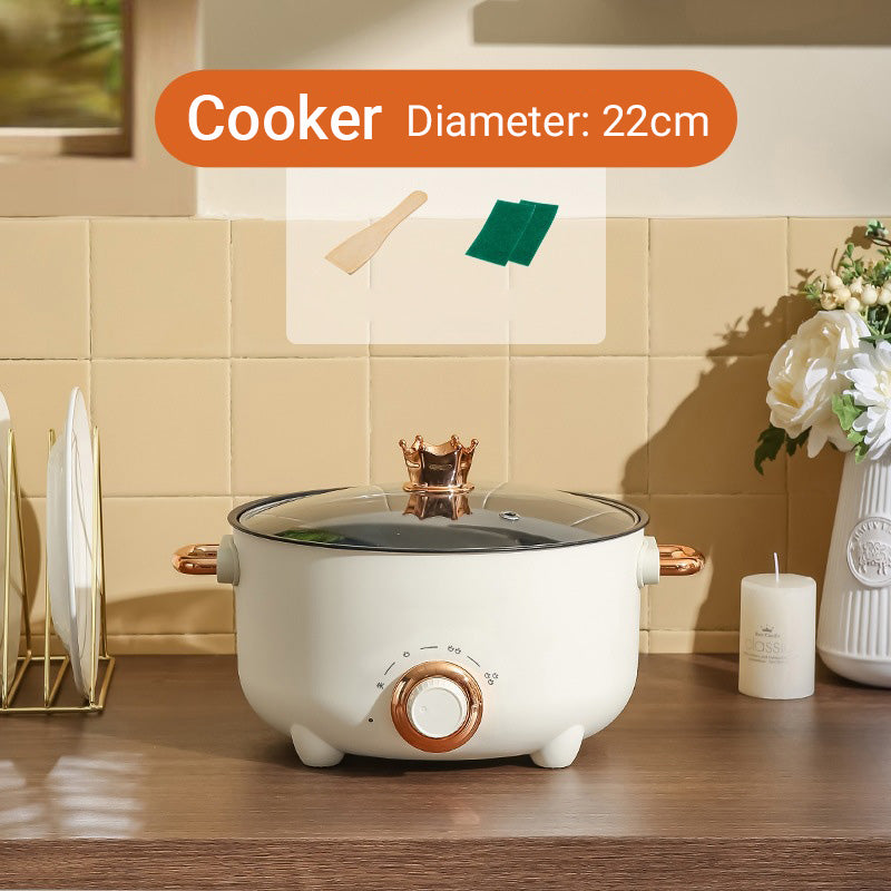 🔥Zeitlich begrenztes Angebot 50%    Multifunktionaler elektrischer Antihaft-Kocher mit Dampfgarer