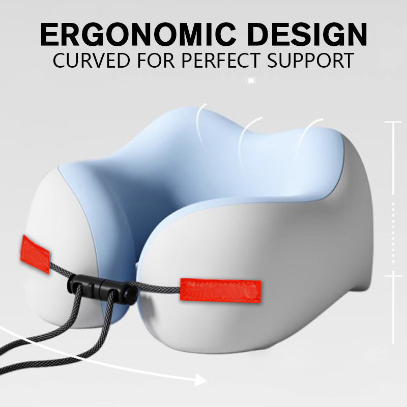 Memory Foam U-förmiges Reise-Nackenkissen