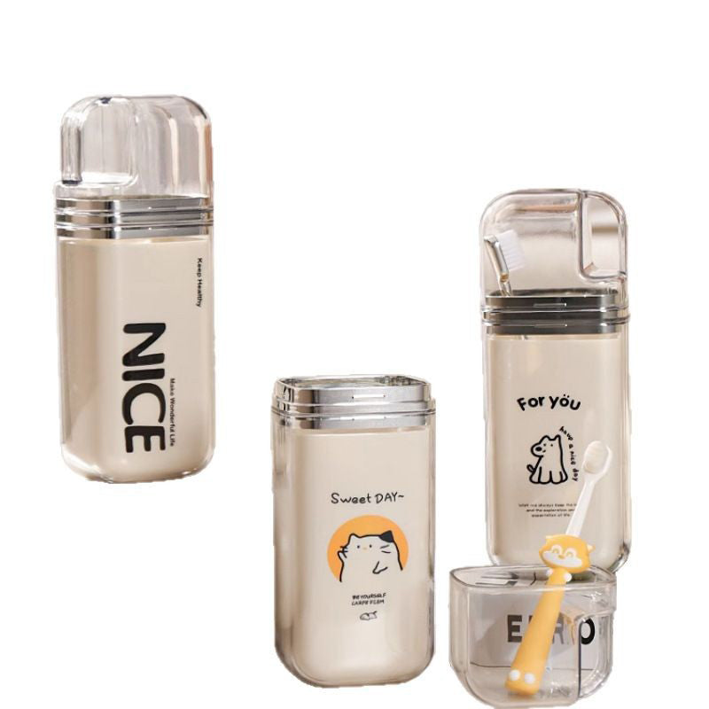Tragbarer 3-in-1-Toilettenbecher