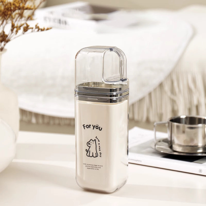 Tragbarer 3-in-1-Toilettenbecher