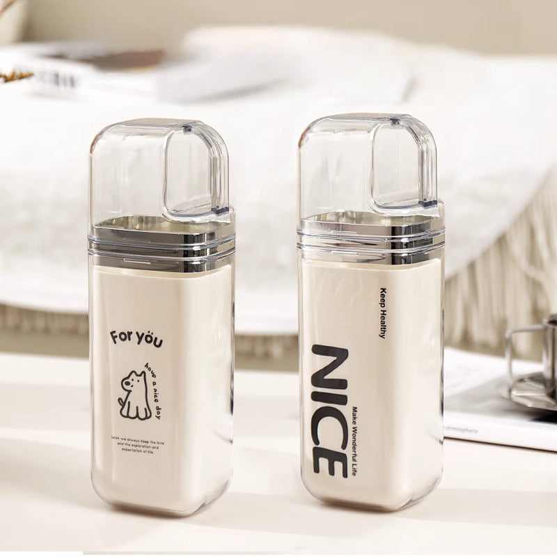 Tragbarer 3-in-1-Toilettenbecher