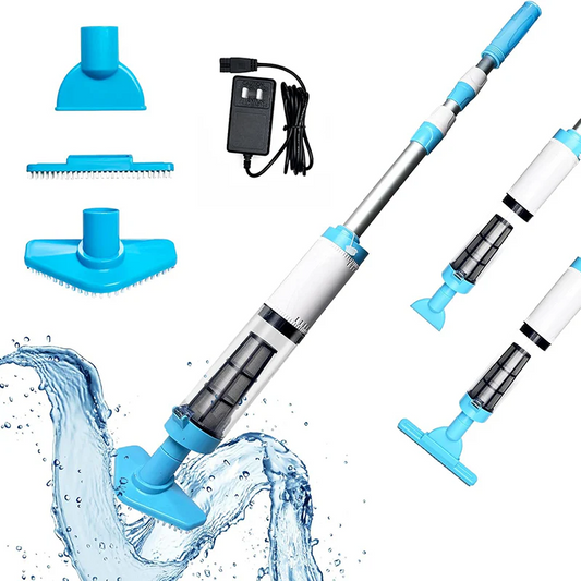 🎁BIS ZU 50 % RABATT⏳ 3-in-1 Kabelloser Wieder - aufladbarer Poolsauger mit Hochleistungs - motor