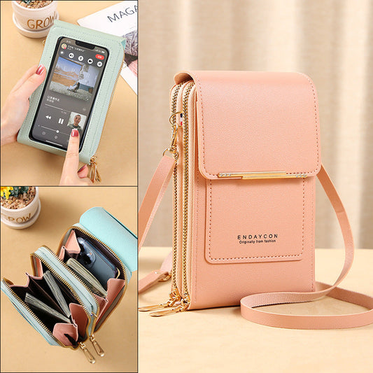 🔥Heißer Verkauf 41 % Rabatt –🎁Touchscreen-Handy-Messenger-Tasche für Damen🤩