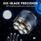6D Waterproof Head Shaver Kit für Männer mit Glatze