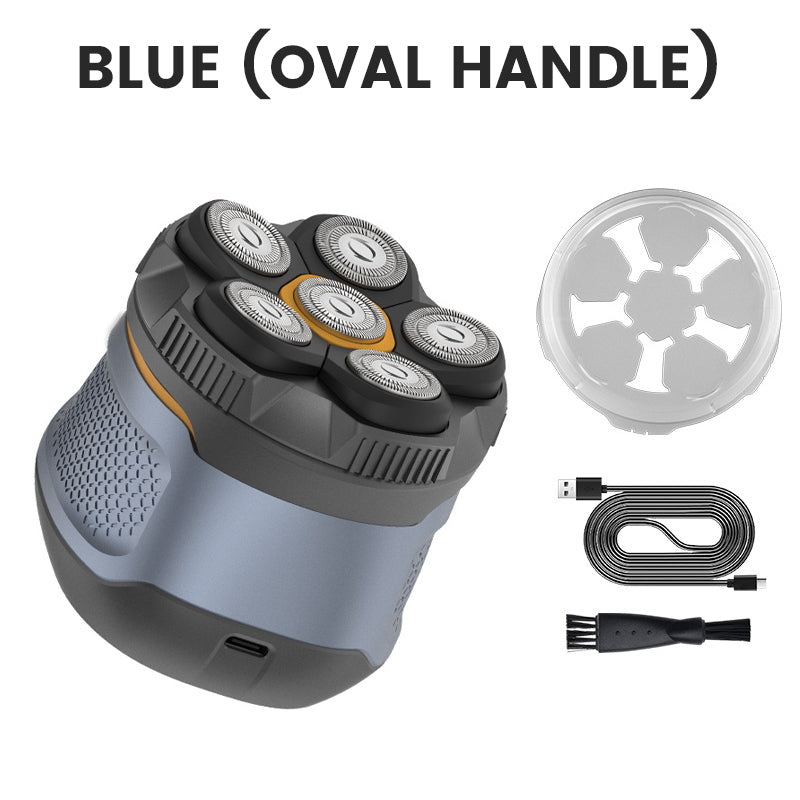 6D Waterproof Head Shaver Kit für Männer mit Glatze