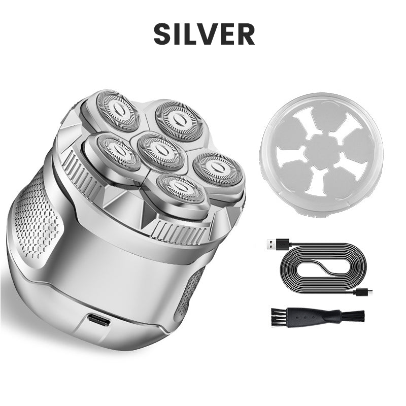 6D Waterproof Head Shaver Kit für Männer mit Glatze