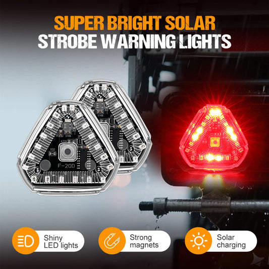 Superhelle Solar-Stroboskop-Warnlichter