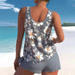 Gemustertes Tankini-Set für Damen