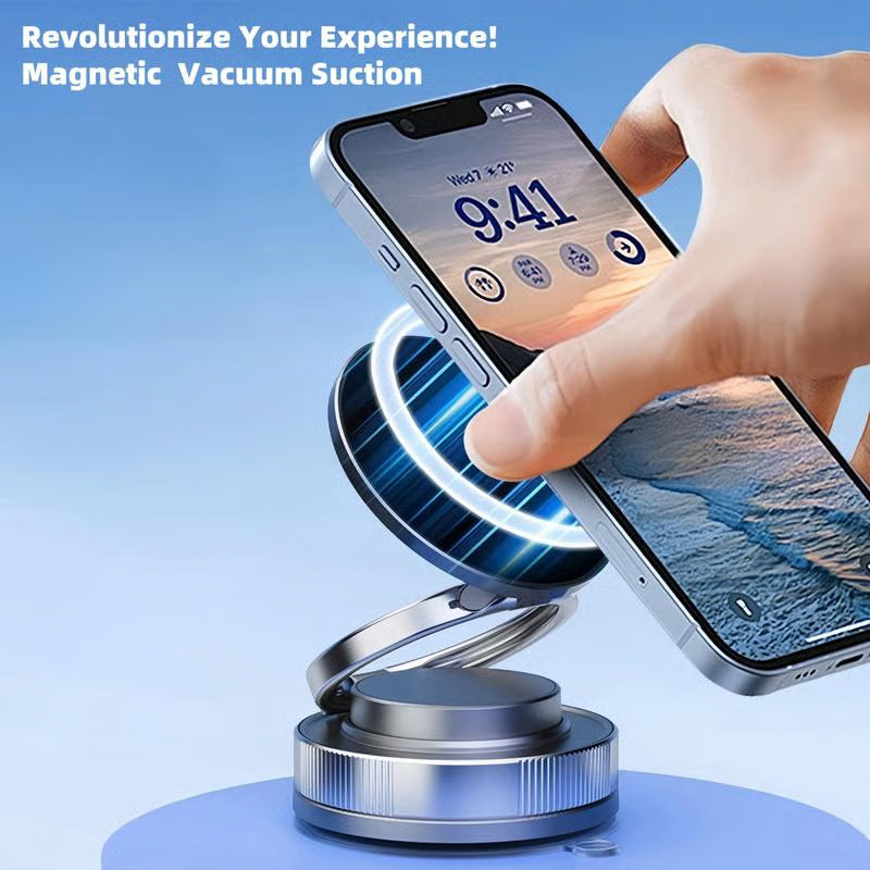 📱360° einstellbarer magnetischer Vakuum-Telefonhalter