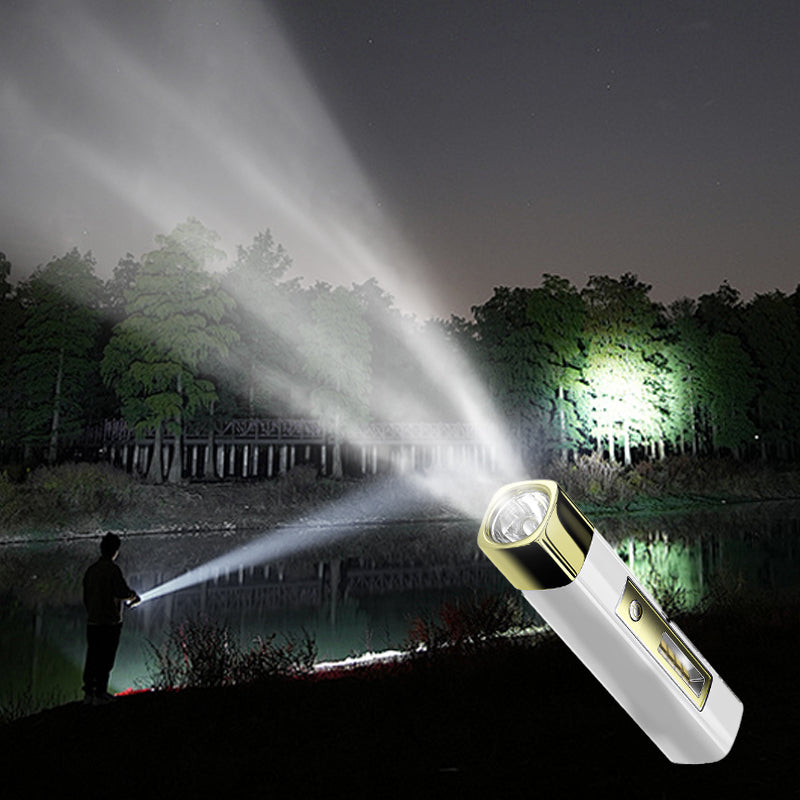 Mini 2-in-1-Taschenlampe mit hoher Leuchtkraft und Powerbank