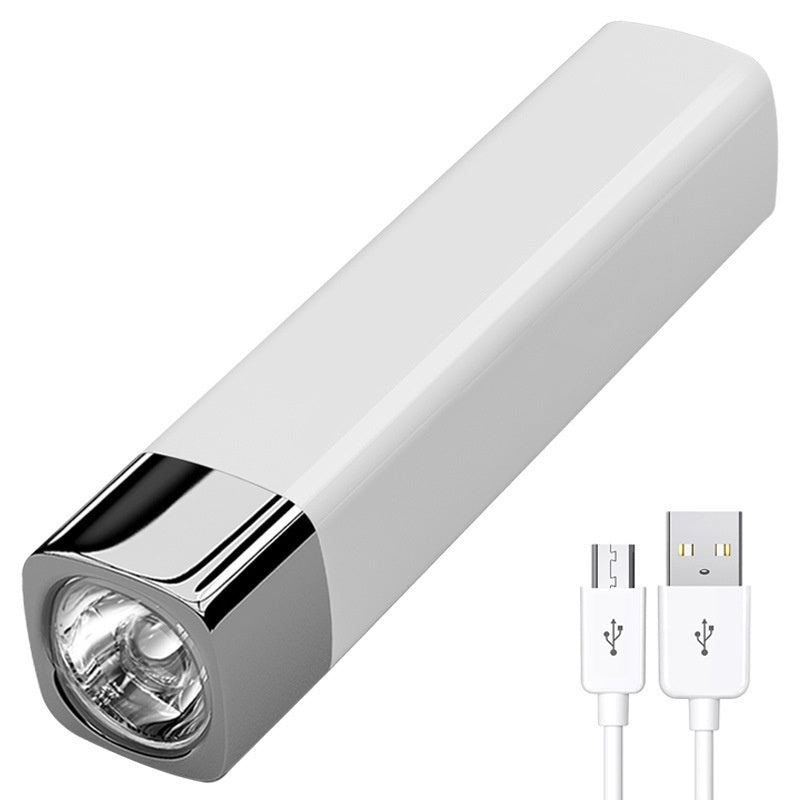 Mini 2-in-1-Taschenlampe mit hoher Leuchtkraft und Powerbank