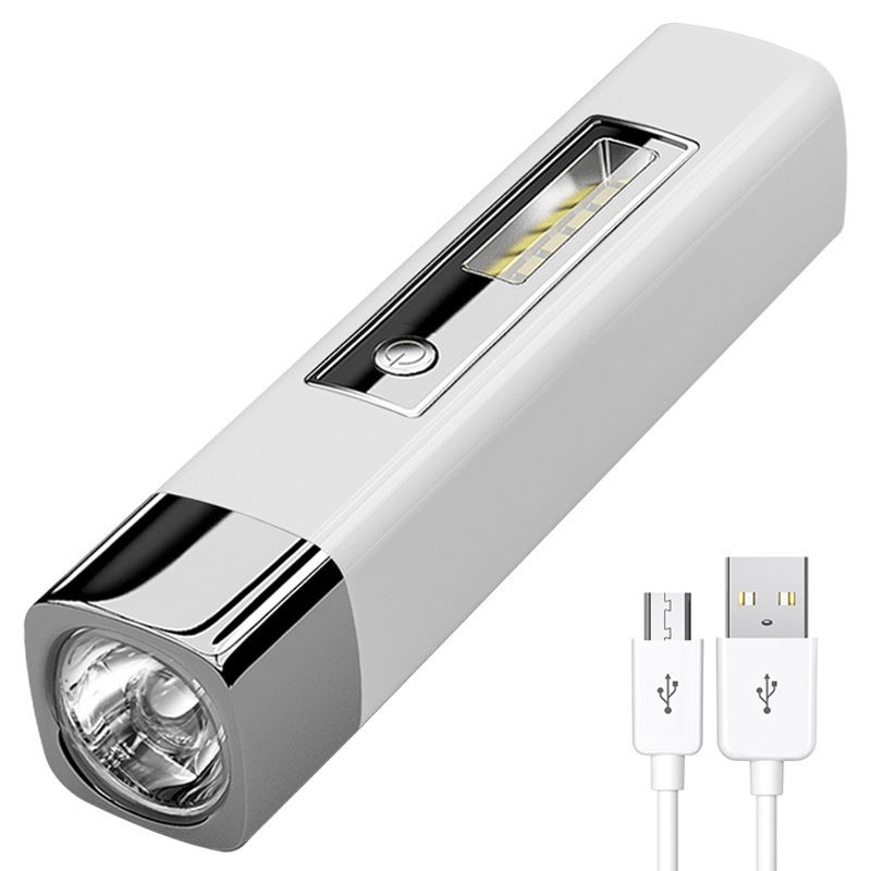 Mini 2-in-1-Taschenlampe mit hoher Leuchtkraft und Powerbank