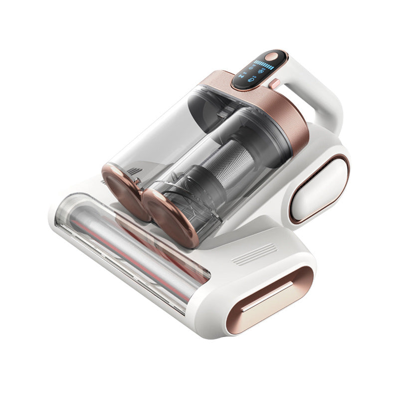 Matratzenstaubsauger mit Doppel-Staubbehälter, Schlagbürste & UV-Desinfektion – Starke Saugleistung gegen Hausstaubmilben