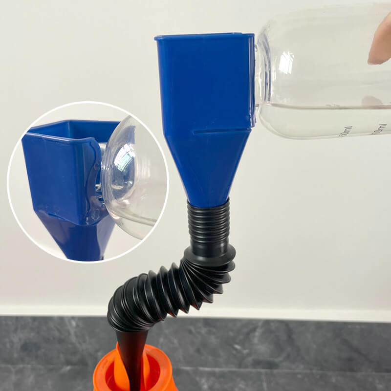 Trichter mit Filter Auto-Kraftstofffilter