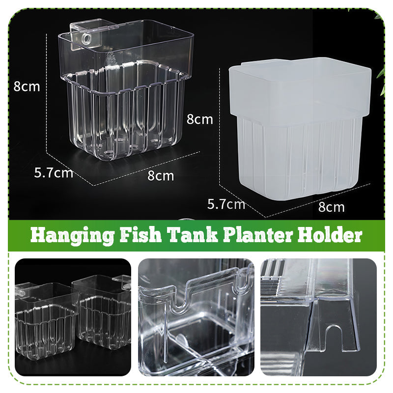 Hängender Fischglas-Pflanzenhalter