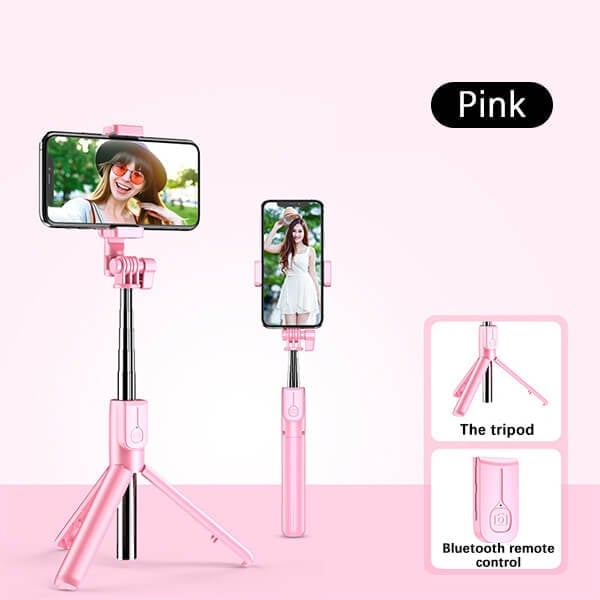 Neu 6-in-1-Bluetooth-Selfie-Stick