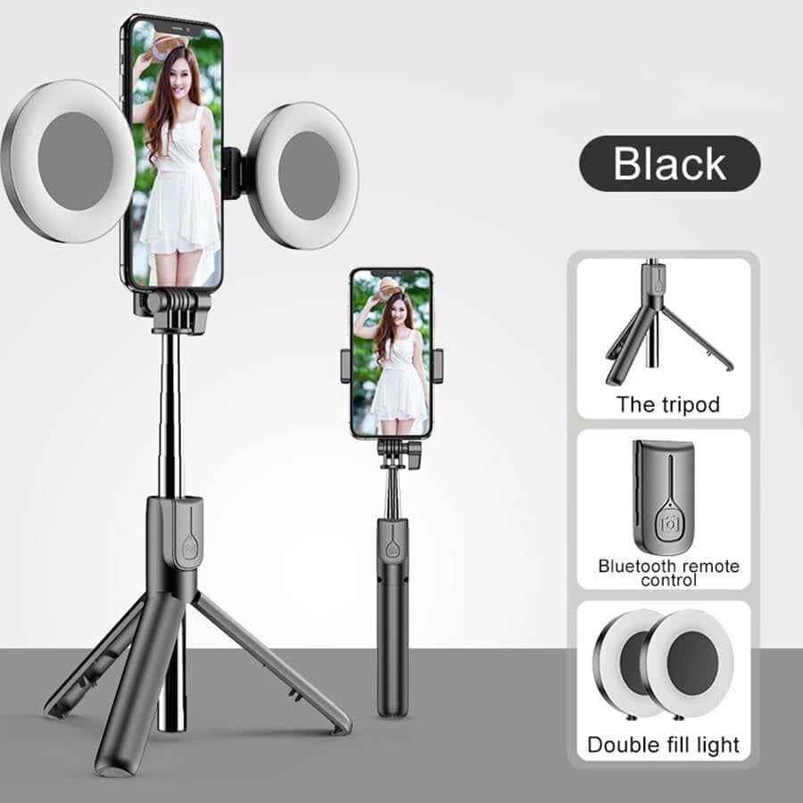 Neu 6-in-1-Bluetooth-Selfie-Stick