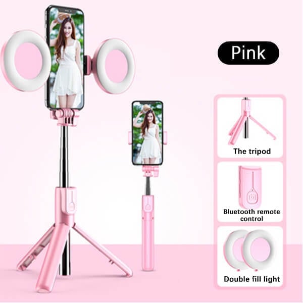 Neu 6-in-1-Bluetooth-Selfie-Stick