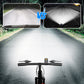 🔦🚲Wasserdichtes, wiederaufladbares LED-Fahrradlicht mit Clip✨