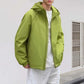 Herren-Arbeitsjacke mit Kapuze und lockerer Passform