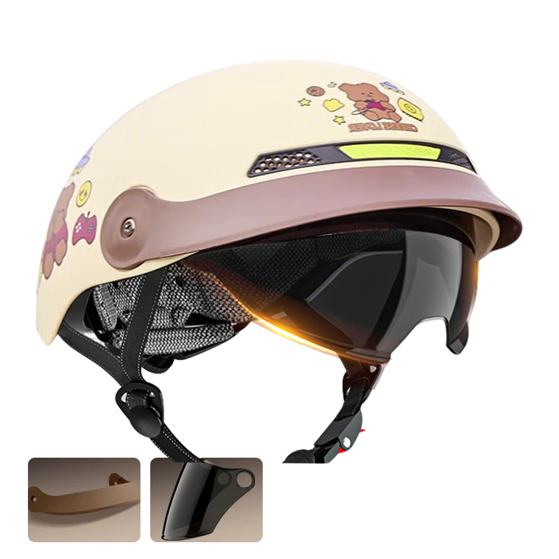 🛡️Atmungsaktiver, leichter und stoßfester Motorradhelm🏍️50 % Rabatt💥💥💥