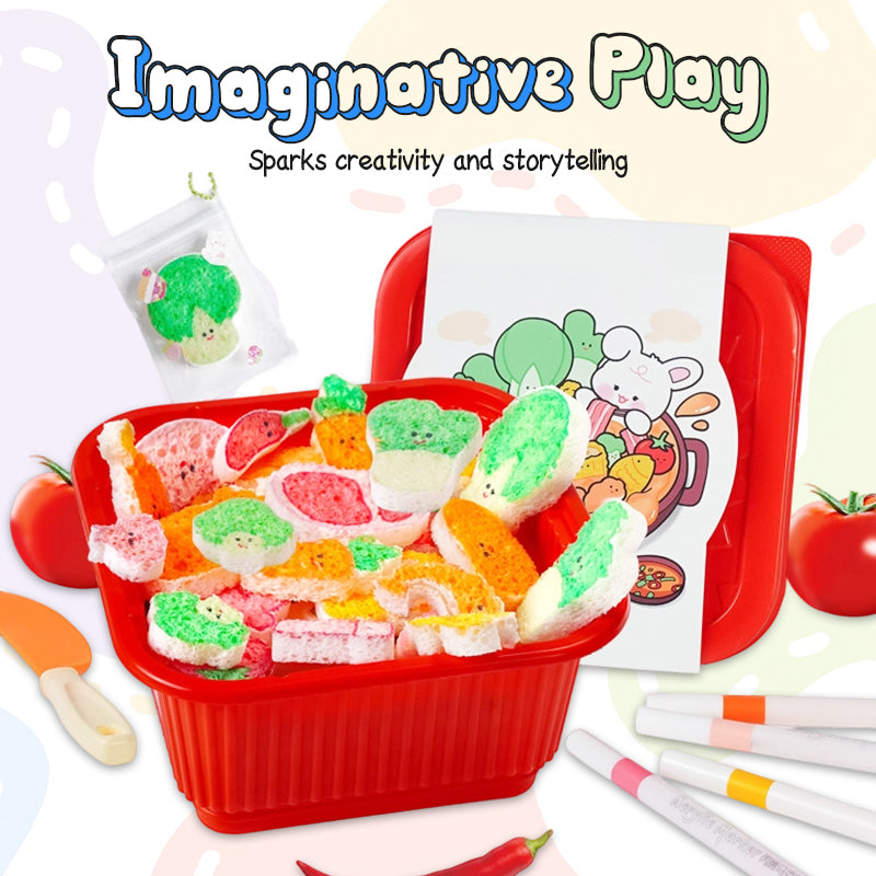 Spaßiges DIY-Set für flauschigen Schaumstoff-Squishy