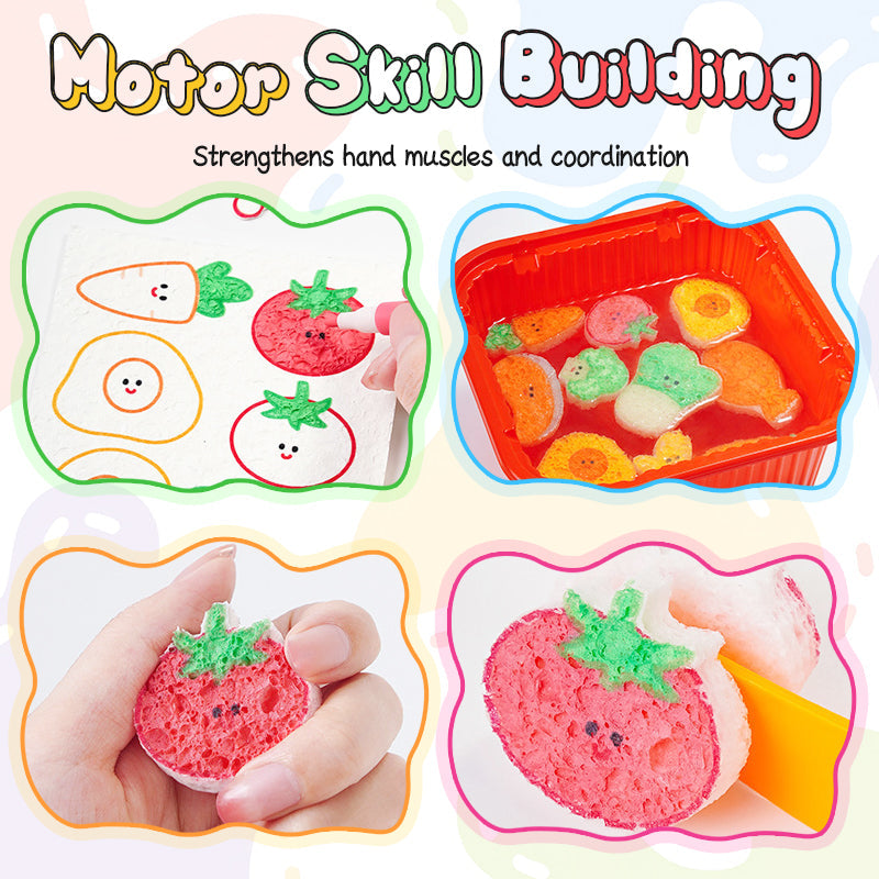 Spaßiges DIY-Set für flauschigen Schaumstoff-Squishy