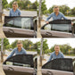 2PCS Atmungsaktive Mesh Auto Fenster Schatten